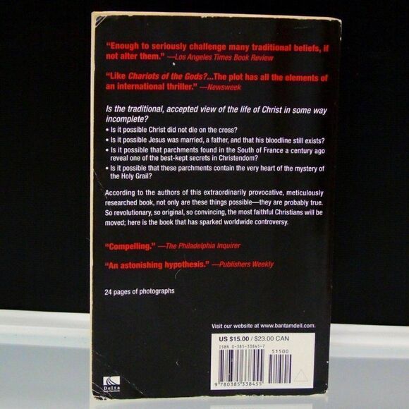 Book Bundle Bible Trivia and Holy Blood Holy Grail - Picture 5 of 5